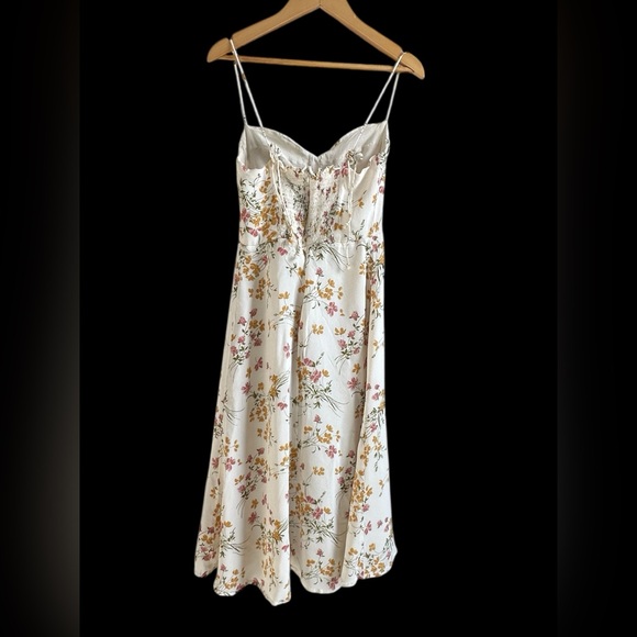 Reformation White Floral Maxi Dress - Picture 5 of 11